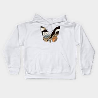 geometric butterfly Kids Hoodie